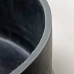 FixtureDisplays® 2 inches Inside Dimmensions PVC Chair Leg Caps Round Tube Floor Protectors Black Furniture Leg End Caps 15137-CAP　